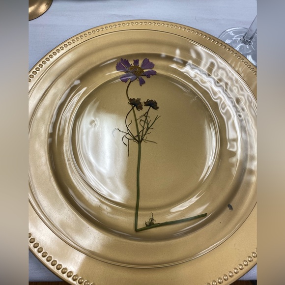 Clear glass dinner plates - Picture 5 of 6